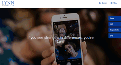 Desktop Screenshot of lynn.edu